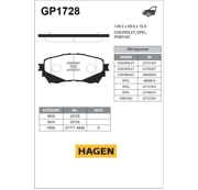 Sangsin brake GP1728