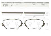Sangsin brake SP1233