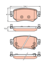 TRW GDB3632